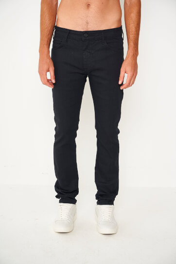 CALCA JEANS FELIPE SKINNY PRETO COLCCI