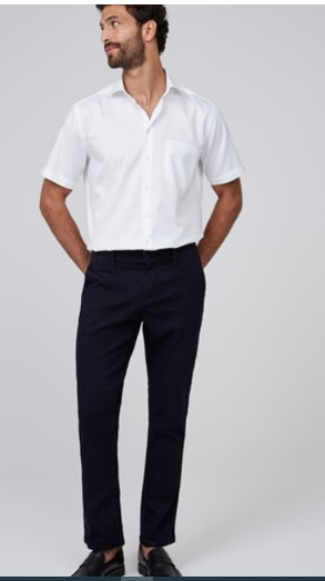 CALCA CHINO JEANS SLIM  JEANS ESCURO DUDALINA