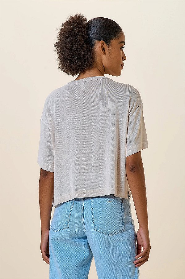 BLUSA QUADRADINHA  0839301 MY PLACE