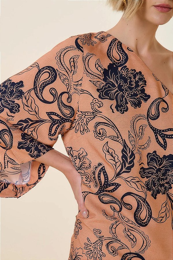 VESTIDO CURTO ESTAM EST FLORAL 0817902  MY PLACE