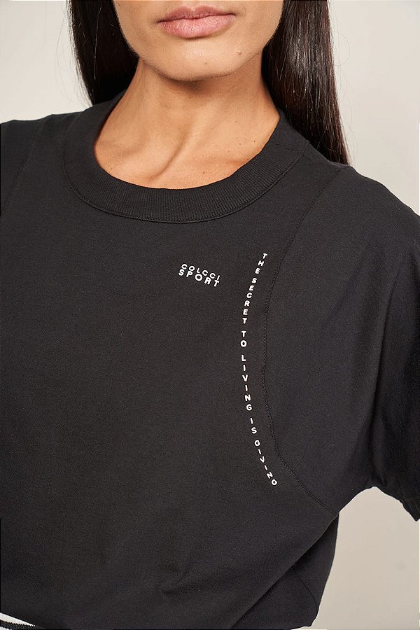 CAMISETA COLCCI  PRETO