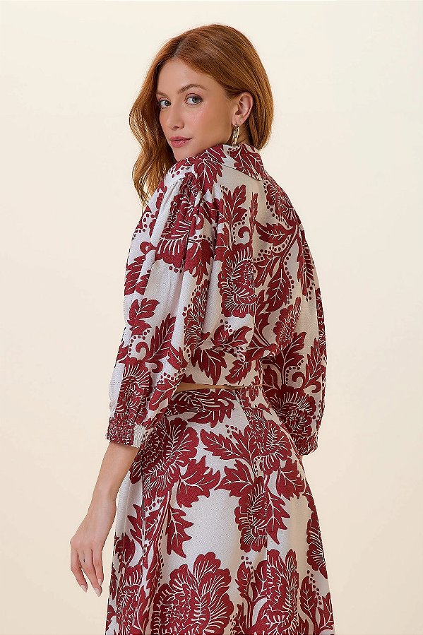 CAMISA EST FLORAL GIGANTE MY PLACE