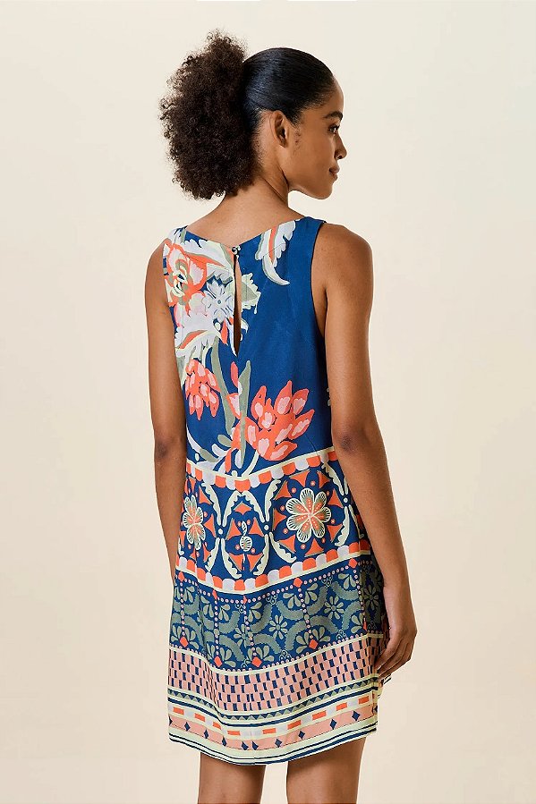 VESTIDO REGATA ESTAMPADO BOTANICA MY PLACE