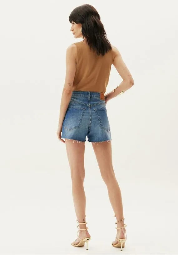 SHORT JEANS COMFORT HIGH  LANÇA PERFUME