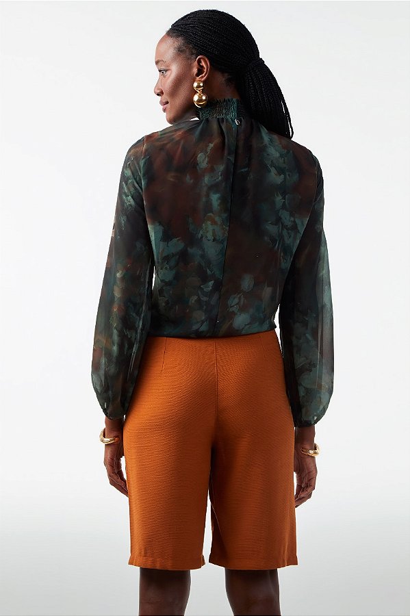 BLUSA MANGA LONGA ESTAMPADA DIMY