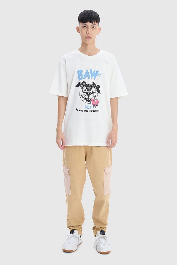 CAMISETA REGULAR STRANGER DOG OFF 0089949  BAW
