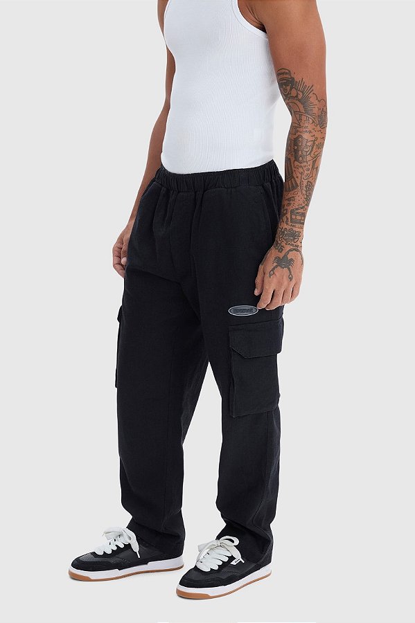CALCA TRACK JOGGER OUTLINE 0089976 BAW