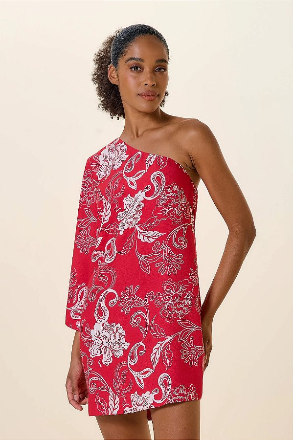 VESTIDO CURTO ESTAMPADO FLORAL MY PLACE