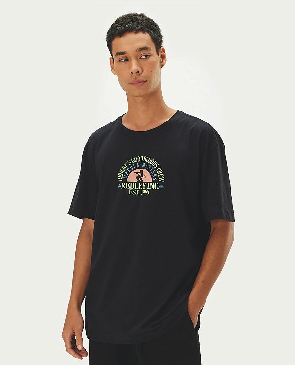TSHIRT SILK MAROLA MASTER PRETO REDLEY