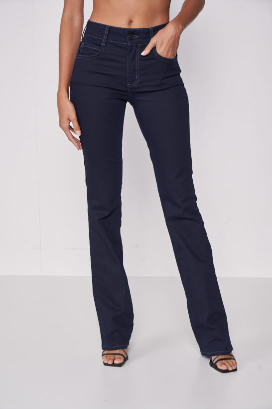 CALCA JEANS BIA INDIGO COLCCI