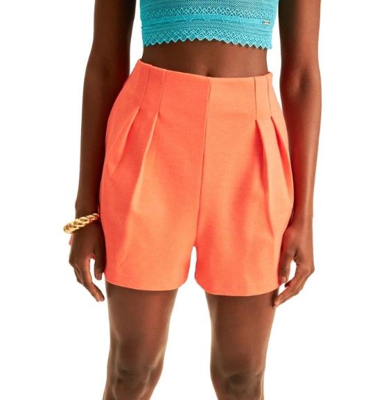 SHORTS ALFAIATARIA CINTURA ALTA LANÇA PERFUME