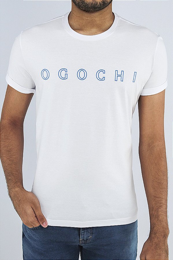 CAMISETA MC CONCEPT SLIM BRANCA OGOCHI