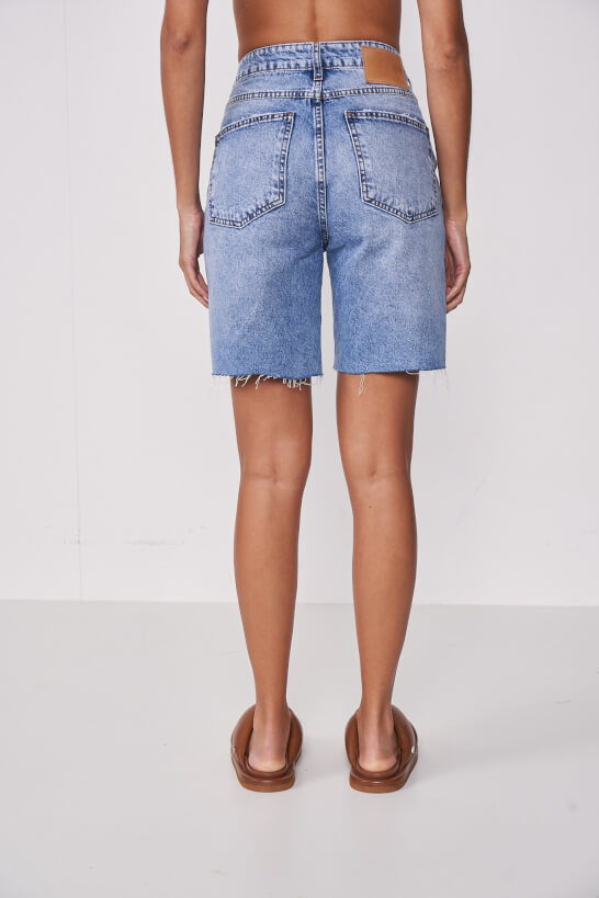 BERMUDA JEANS JOANA  INDIGO COLCCI