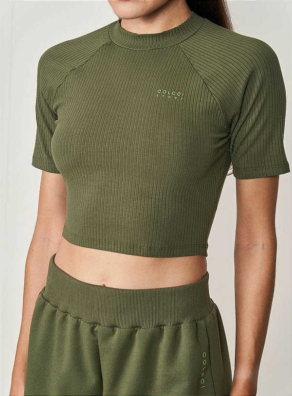 BLUSA CANELADA COLCCI