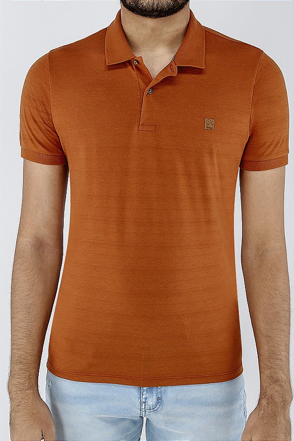 POLO MC CASUAL SLIM MALHA MAQ OGOCHI
