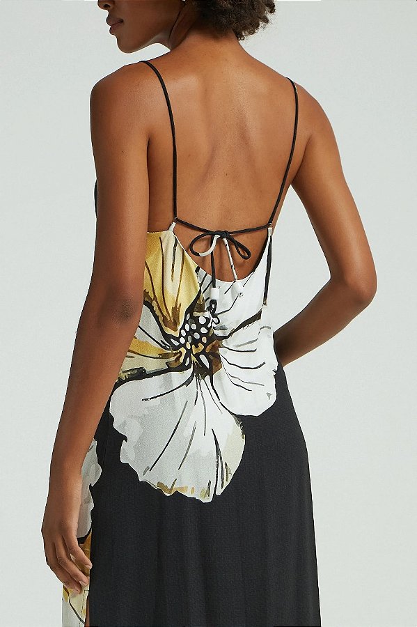 VESTIDO LONGO EST FIORI DI MARE MY PLACE