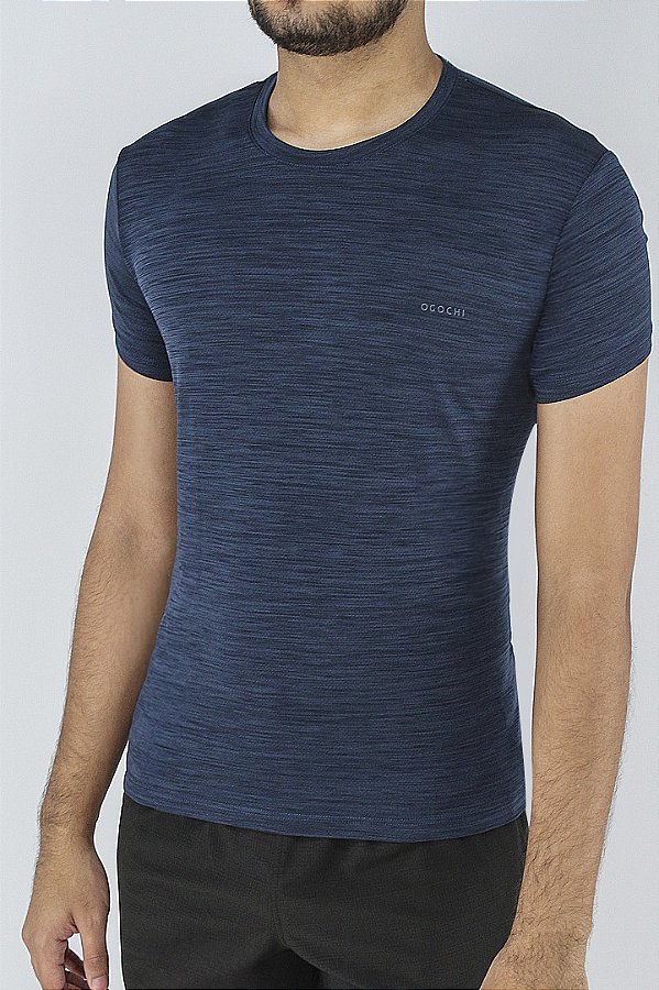 CAMISETA MC SPORT SLIM AZUL OGOCHI