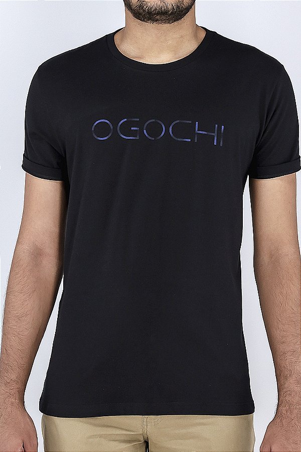 CAMISETA MC CONCEPT SLIM PRETO OGOCHI