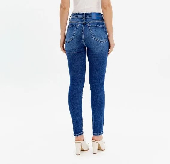 CALCA JEANS VESTA SKINNY ANKLE LP