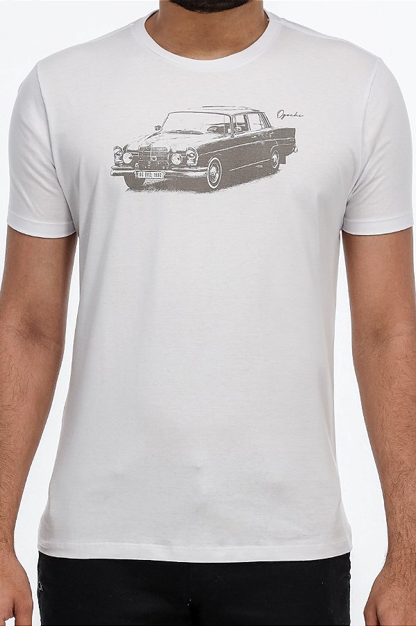 CAMISETA MC CONCEPT SLIM BRANCO - OGOCHI