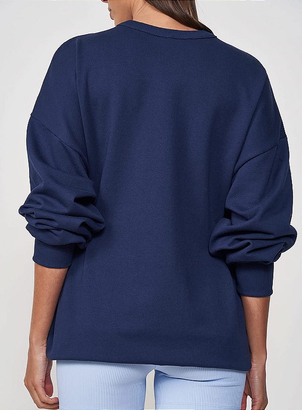 BLUSAO MOLETOM AZUL DARKNESS