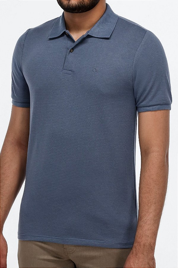 POLO MC CASUAL AZUL - OGOCHI