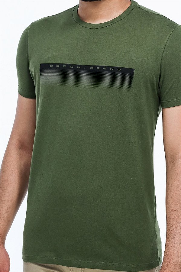 CAMISETA MC CONCEPT SLIM DEC OGOCHI VERDE