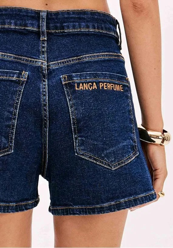 SHORT JEANS COMFORT HIGH LANÇA PERFUME