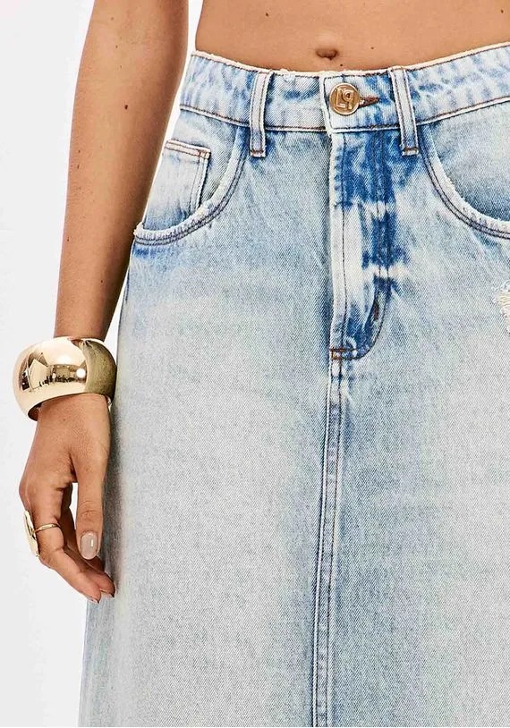 SAIA JEANS LONGA SUPER HIGH LANÇA PERFUME