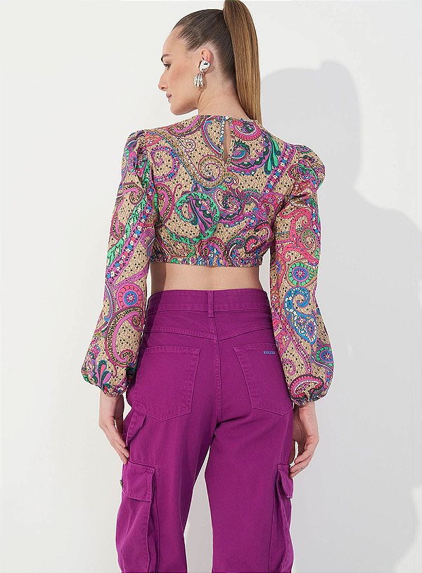BLUSA ESTAMPADA  KASHMIR COLCCI