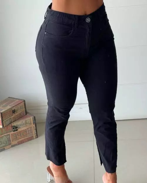 CALCA SARJA VESTA ANKLE SUPER HIGH 501CF005686