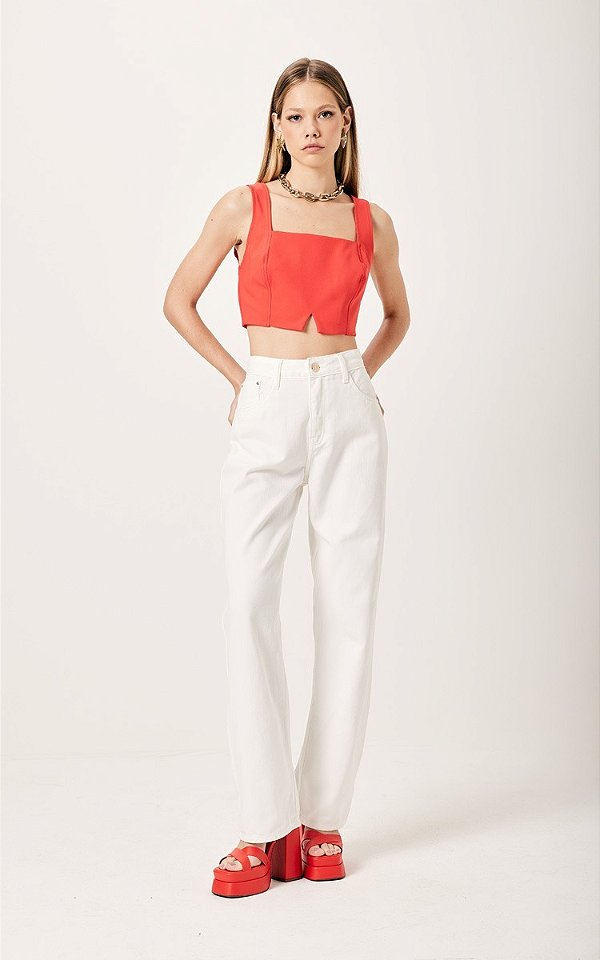 CALCA ZENDAYA CINTURA BAIXA C/ CINTO CAL28505 36