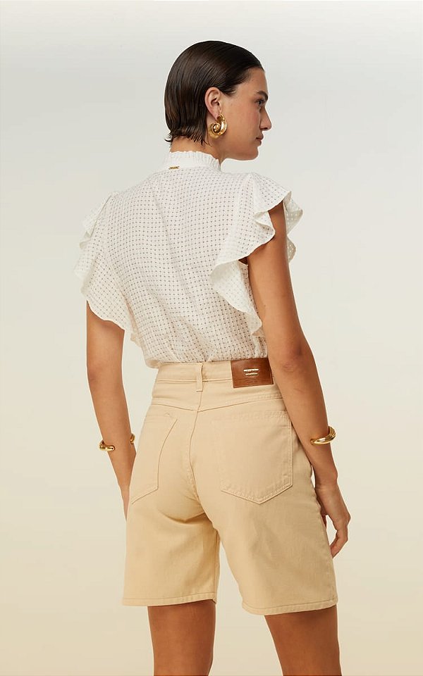 BERMUDA JORTS SARJA BEGE DIMY