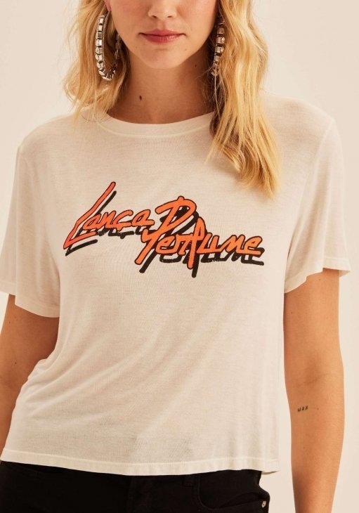 T-SHIRT CURTA COM ESTAMPA 502TS003032