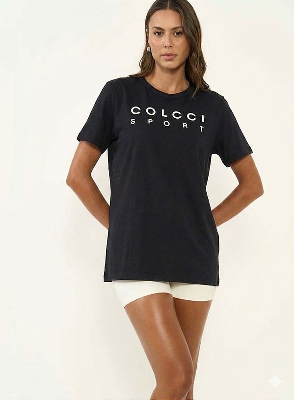 CAMISETA COLCCI PRETO PACE 0345700846