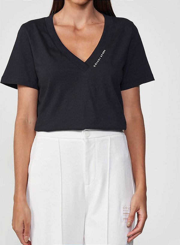 CAMISETA COLCCI PRETO