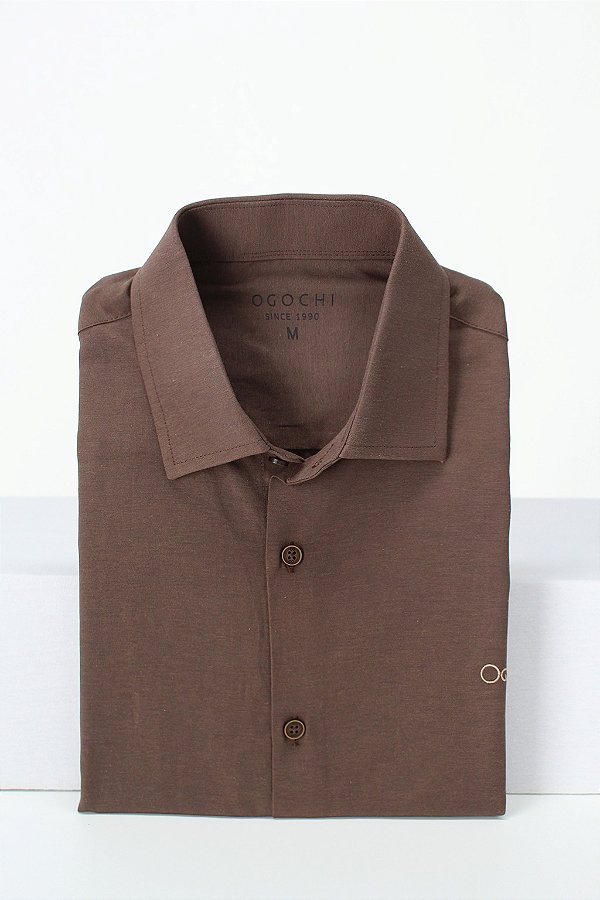 CAMISA ML SLIM CASUAL FIL OGOCHI
