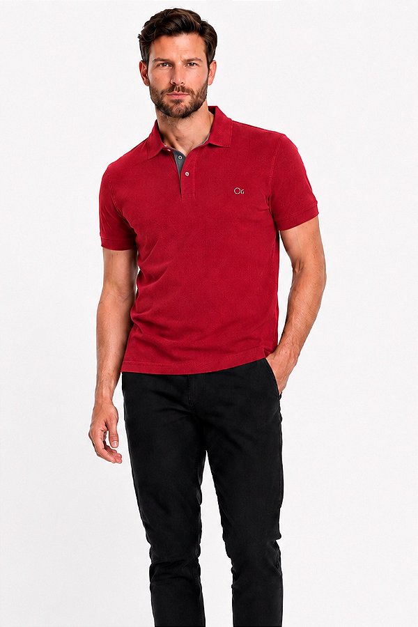 POLO MC SLIM ESSENCIAL PTL OGOCHI