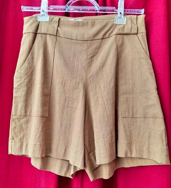 Short social de Linho