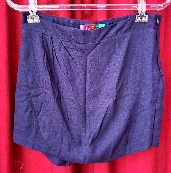 Short Saia Crepe Viscose Lisa