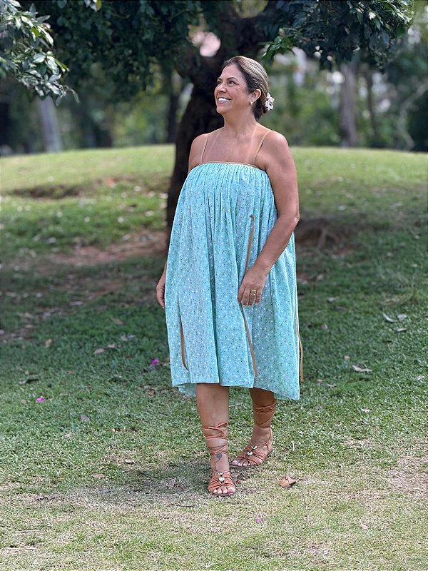 Dress Girassol verde