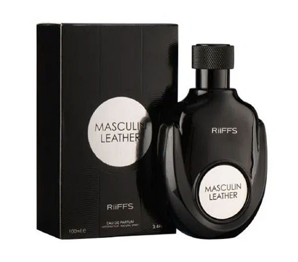Masculin Leather - Riiffs - Perfume masculino - Eau de Parfum 100ml - Árabe Parfum