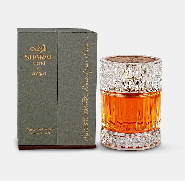 Sharaf Blend - Zimaya - Perfume Masculino - Extrait de Parfum 100ml - Árabe Parfum