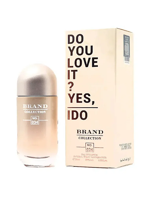 Brand Collection 034 - 212 Vip Rose 25ml
