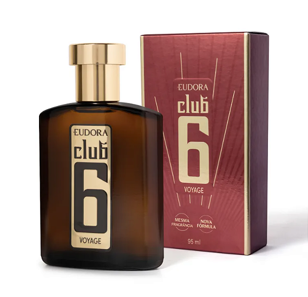 Club 6 Voyage Colônia 95ml - Eudora 94092