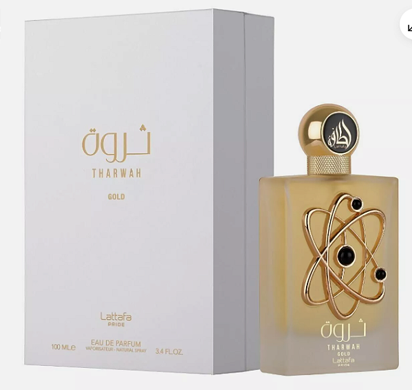 Tharwah Gold Eau de Parfum 100ml - Lattafa Pride - Árabe Parfum