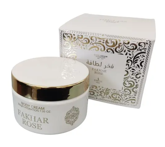 Fakhar Rose Pasta perfumada concentrada hidratante corporal 200g - Isabelle La Belle