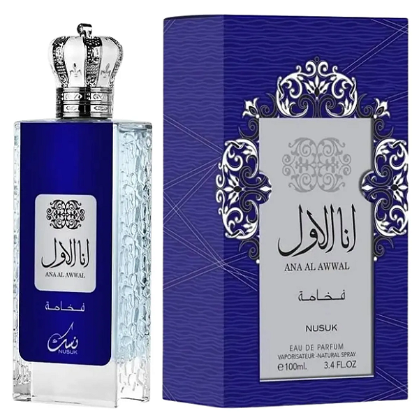 Ana Al Awwal Blue Eau de Parfum 100ml - Nusuk Riiffs - Árabe Parfum