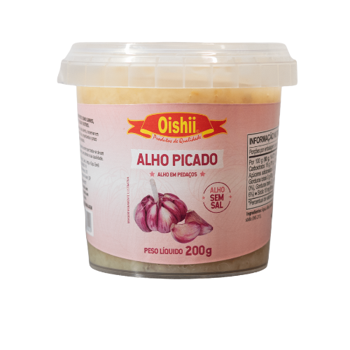 Alho Picado Sem Sal 200g
