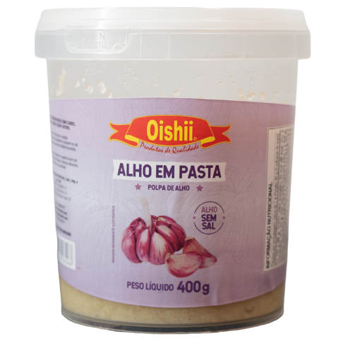 Alho Em Pasta Sem Sal 400g